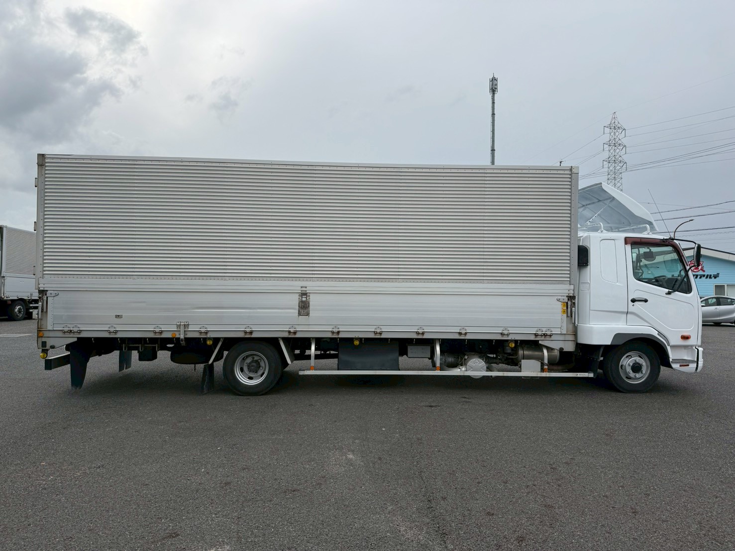 三菱 中型ワイド  アルミウィング TKG-FK61F